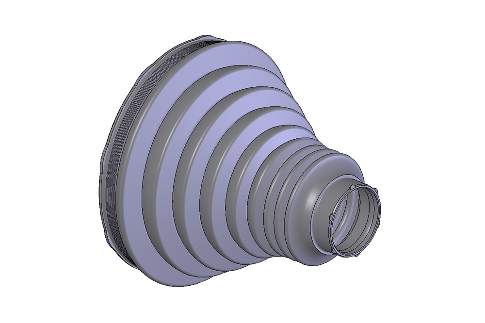 Freudenberg introduces custom TPE bellows for small series