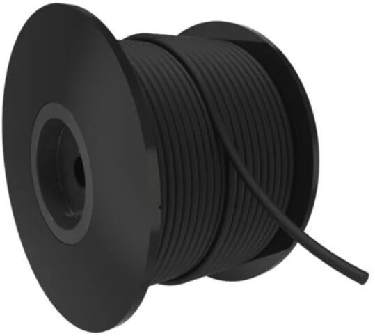 O-ring cord - 8mm - Celrubber - 20 Shore A - Black (per Meter)