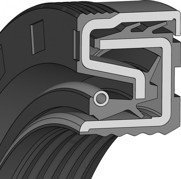 Overige - 17x20x15 - C - 80 NBR NB803412 - Dichtomatik - 67172904 - Verpakkingseenheid 1 productfoto