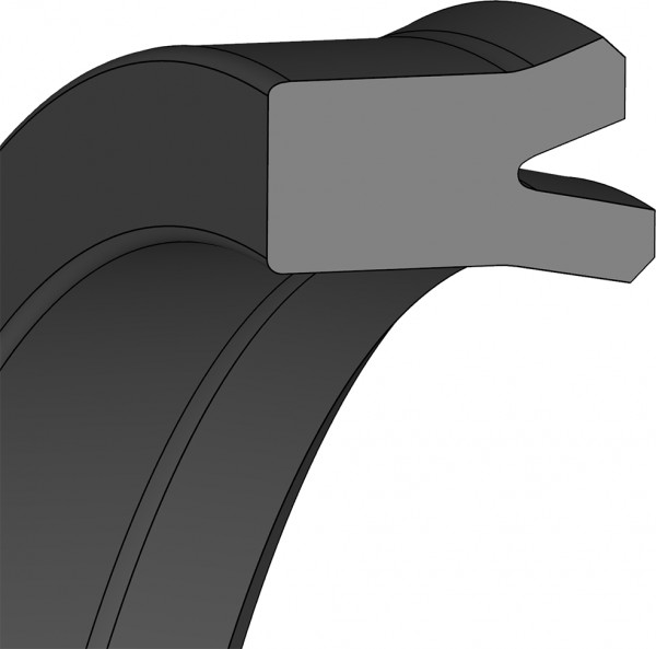 Hydraulic Piston Seal - 56X45X8X5,50 - KNA28 - 95 TPU PU953401 - Dichtomatik - 49429001 product photo