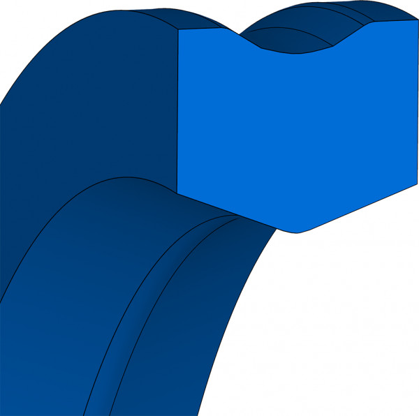 Rod Seal - 190x201,6x10,7 - PU82 - 93 AU V167 - Freudenberg - 49003461 - Packaging Unit 1 product photo