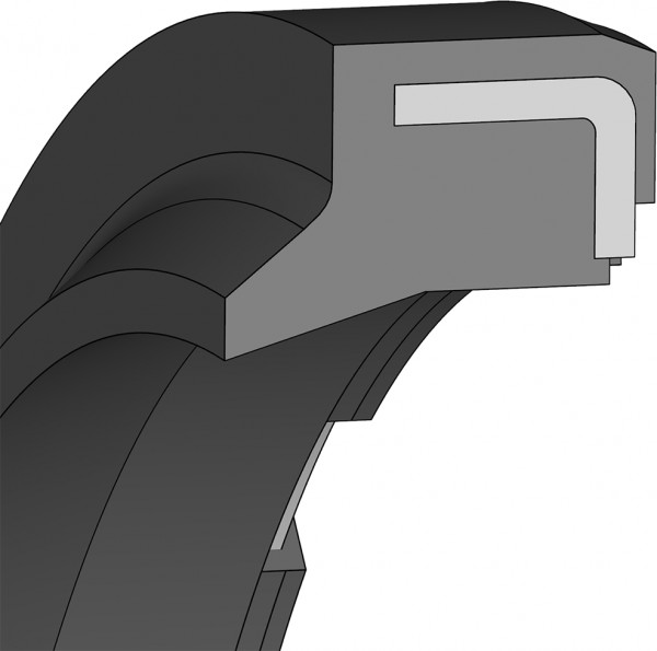 Wiper - 18X28X7,50 - AM45 - 90 NBR NB903406 - Dichtomatik - 67021228 product photo