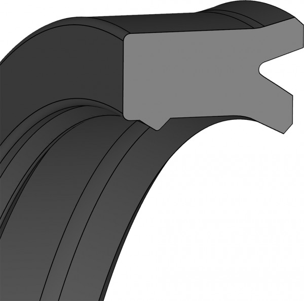 Hydraulic Rod Seal - 180X200X16 - SNI39 - 95 TPU PU953401 - Dichtomatik - 67080372 product photo