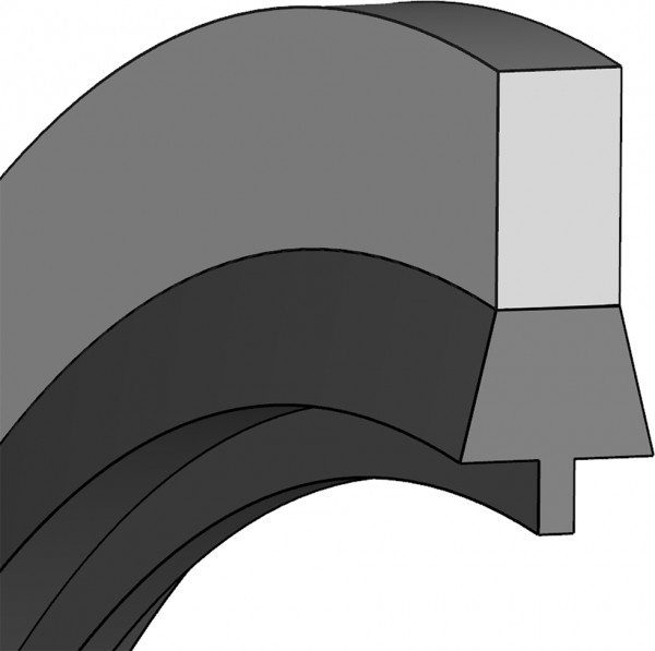 Bonded Seal - 40,0X48,0X2,3 - USS - 80 NBR NB801201 - Dichtomatik - 49101258 product photo
