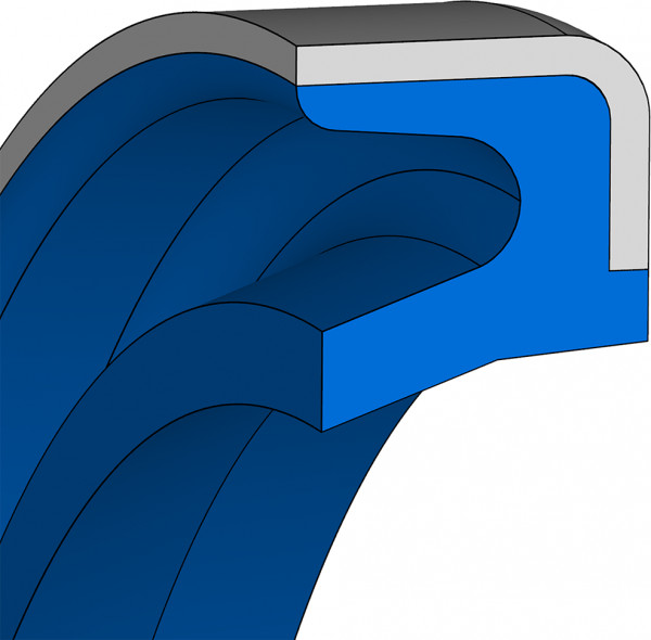 Freudenberg Abstreifer | Wiper series MRW | 92 AU 9250 | 69,85x88,9x6,35 / MM - Verpackungseinheit 1 product image