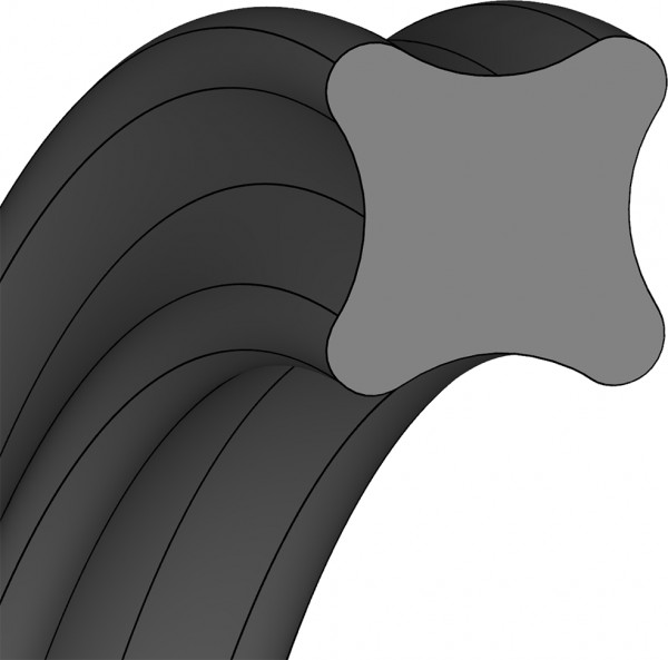 X-Ring - 66,400X1,780 - XR - 70 NBR NB701807 - Dichtomatik - 67127807 product photo