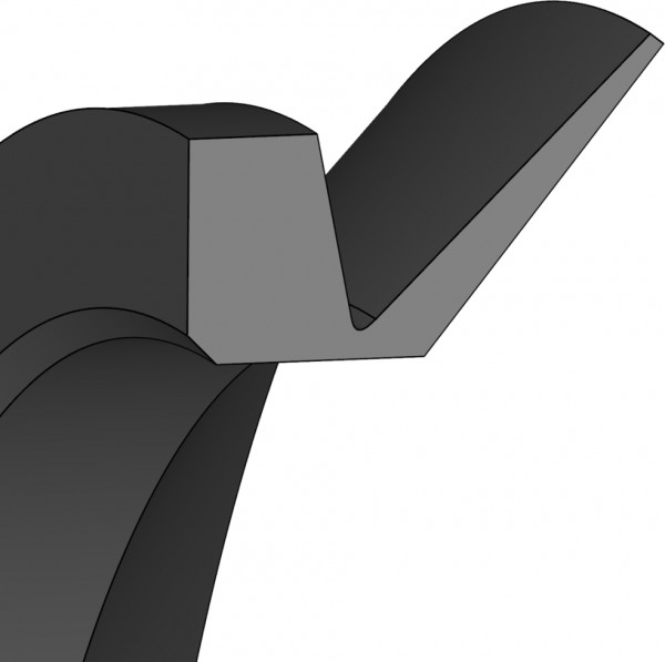 Moulded Parts - 824X884X65 - 60 NBR B297 - Freudenberg - 24367738 - Verpakkingseenheid 1 productfoto