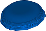 Diaphragms - 55x19.8 - DIAvent - 60 VMQ 178934 - Freudenberg - 49488578 - Packaging Unit 1 product photo