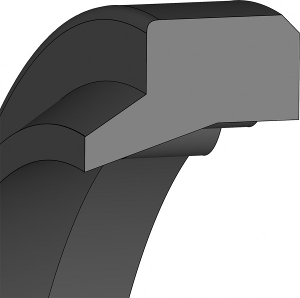 Wiper - 125X137X7 - AE40 - 90 NBR NB901602 - Dichtomatik - 67064810 product photo